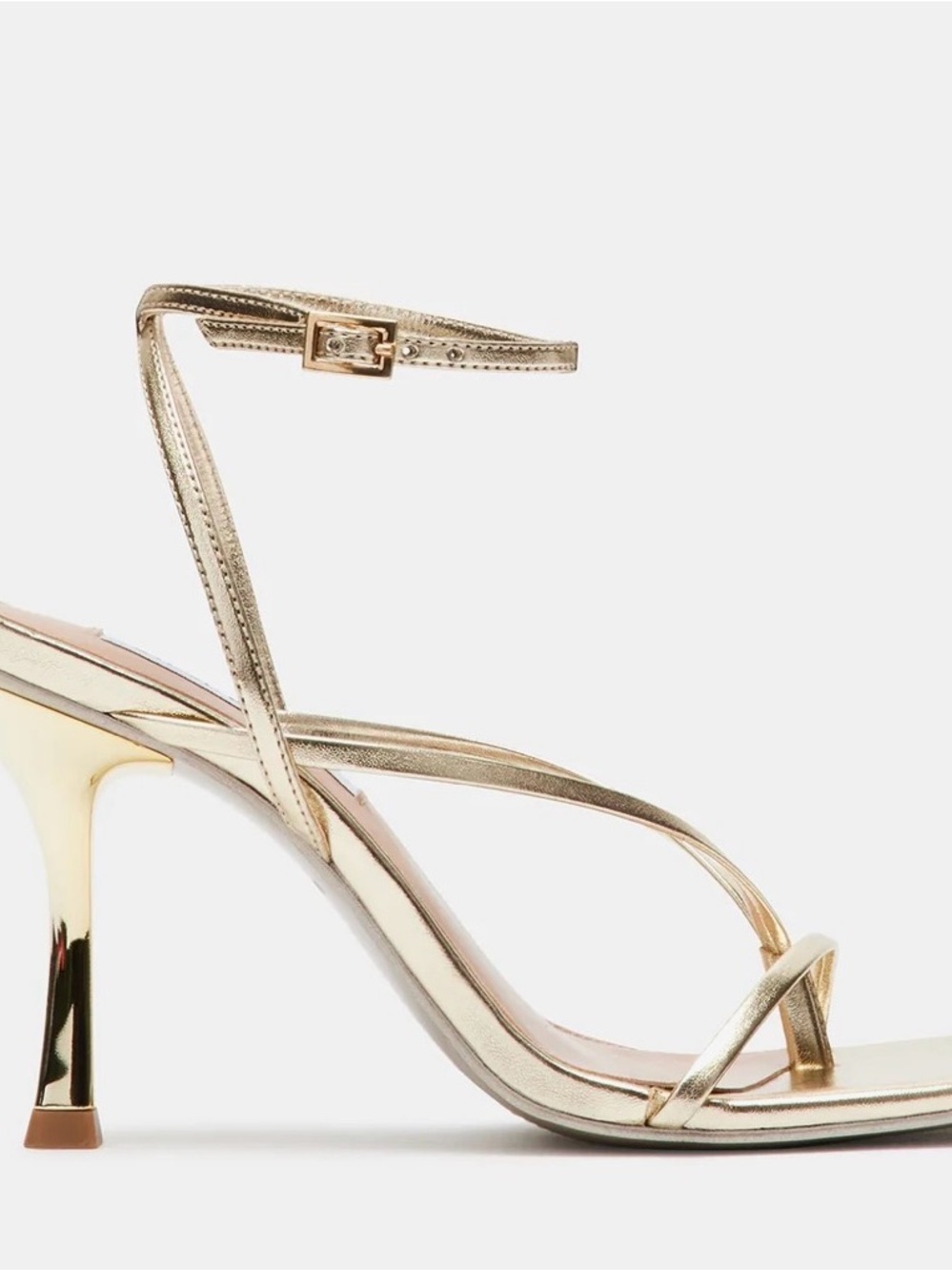 Steve Madden Annie Heels in Champagne - Picture 2 of 6